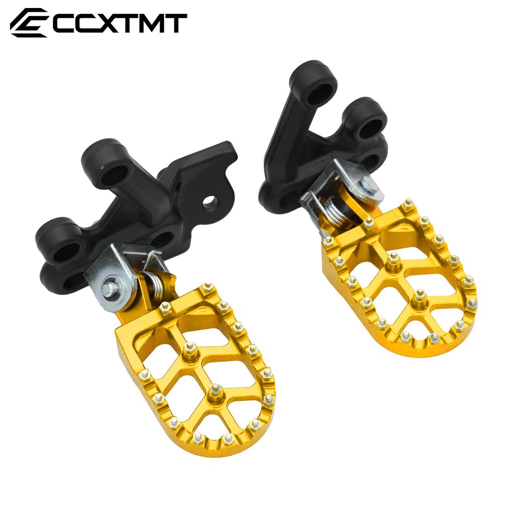 CNC Foot Pegs Rest Footpegs Foot Pegs Bracket For Sur Ron Sur-Ron Surron Light Bee S & Light Bee X Electric Motocross Universal