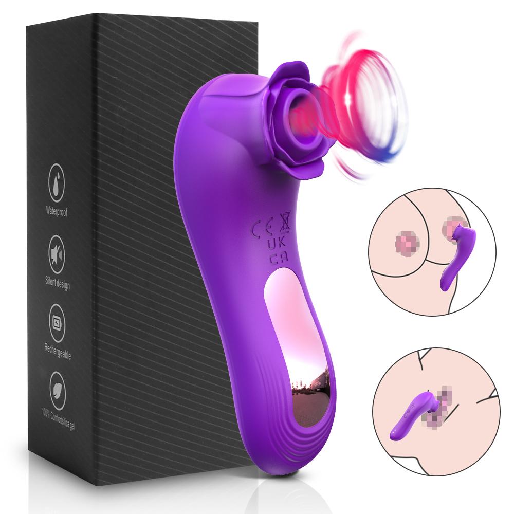 Adult Supplies Sucker Clitoris Sucking Vibrator Female Clit Oral Stimulator Nipple Vagina Sex Toys for Women Masturbator Product