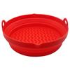 Baking Pan with Double Handle Not Sticky Foldable Silicone Dining Room Oven