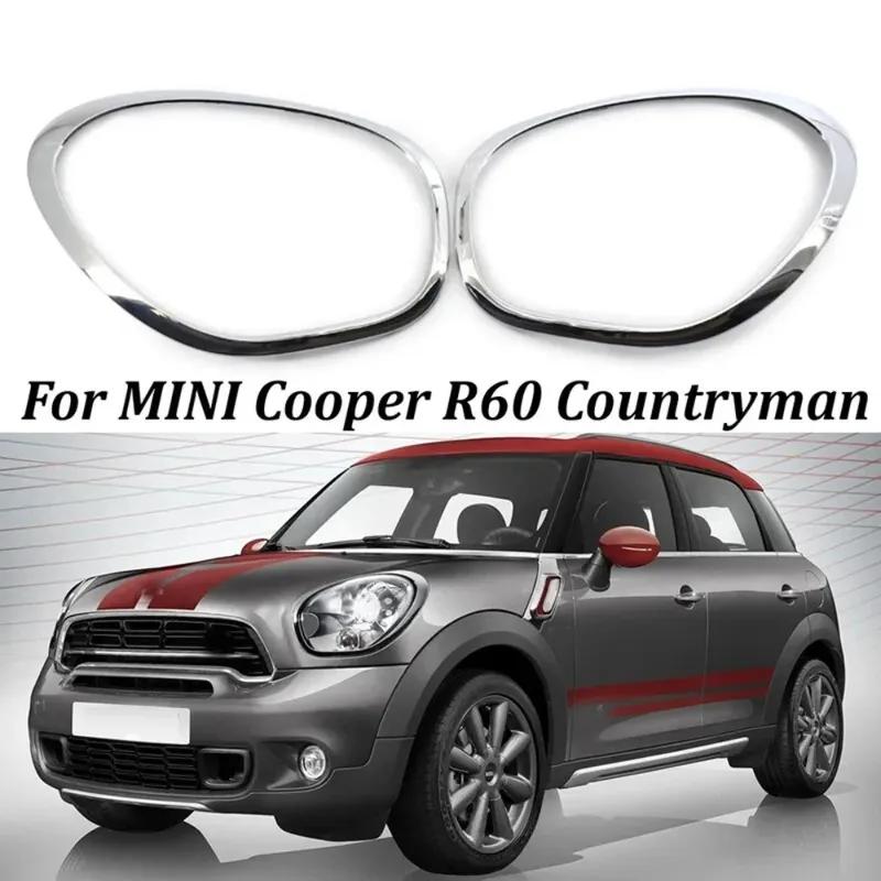 Chrome Headlight Trim Ring Bezel 51139801573 51139801574 for BMW MINI R60 R61 2011-2016 Headlight Electroplating Trim Strip