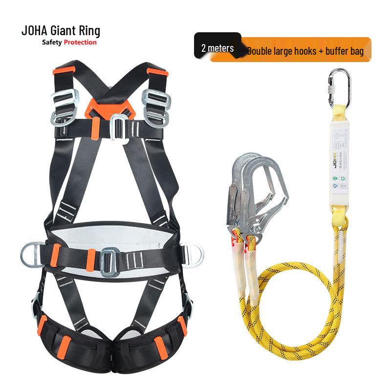 Five-Point Full Body Fall Protection Safety Harness for Electricians