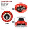 Car Dual Battery Selector Switch 400A 6-32V 4 Position Power Cut Off Battery Isolator For Marine Boat RV Big Truck
