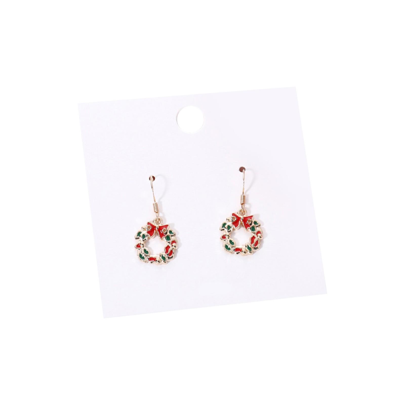 

Female Christmas Tree,Cane, Bell, Snowflake Earrings One Size