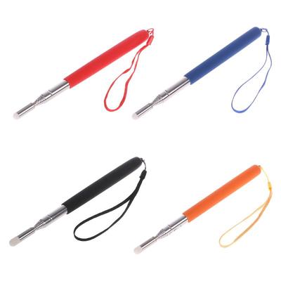 Professionelle Taschenlampe, Whiteboard-Stift, Filzkopf, Edelstahl, Teleskop-Lehrerzeiger, 1 m