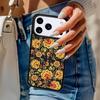 Khokhloma Russian Pattern Flower Phone Case For iPhone 17 Air 14 15 13 12 Max Cover For Apple 14 15 16 16e 11 Pro Max Plus