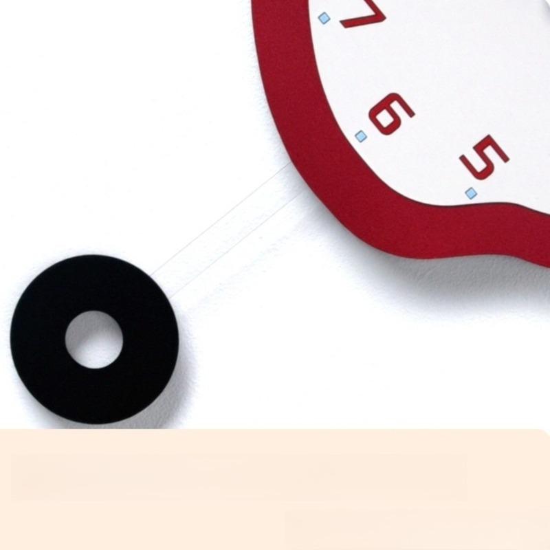 Living Room Pendulum Clock Silent Wall Clocks Creative Swinging Clock Luxury Decorative Quartz Watch Nordic Stylish Decorations