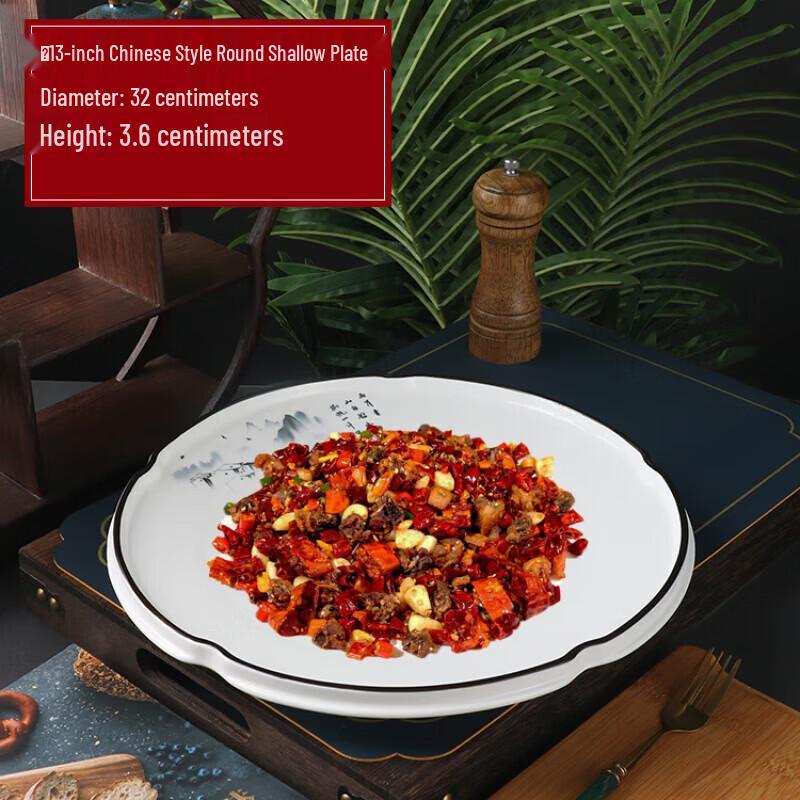 Modern Ceramic Dinner Plate