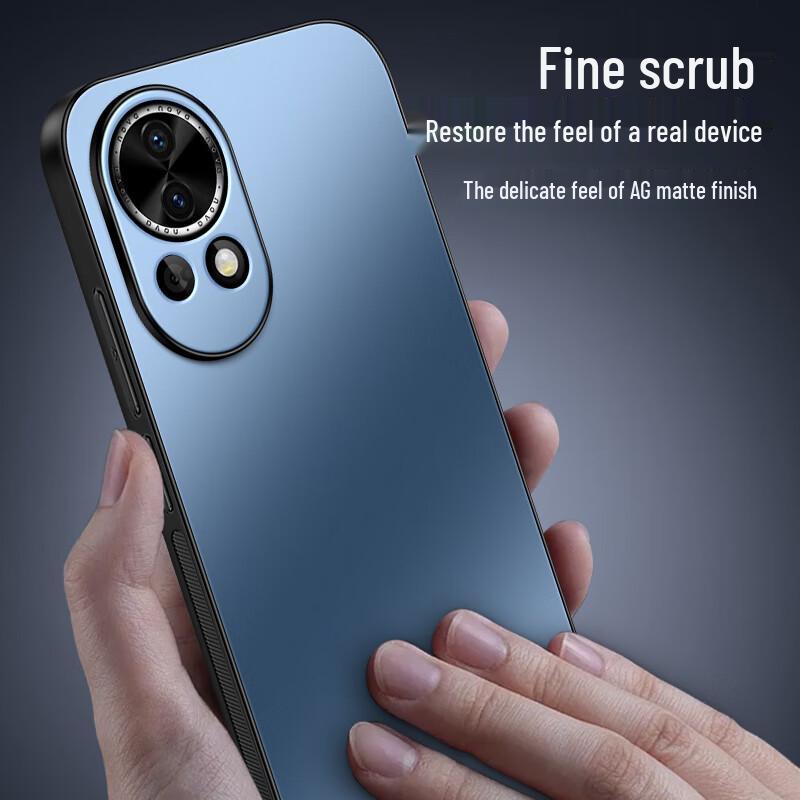 Huawei Nova Series AG Matte Phone Case with Integrated Lens Protection