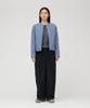 Snow Peak Flexible Insulated Cardigan Light Blue 3 Women's Lightweight, Breathable, Water-Repellent