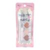 FORTUNE KOSE Prism Trick 03 (Coral Jewel) Eyeshadow 3 Color Palette Glitter 2g (x 1)
