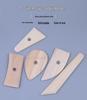 5-Piece Wooden Pottery Clay Sculpture Tools Set