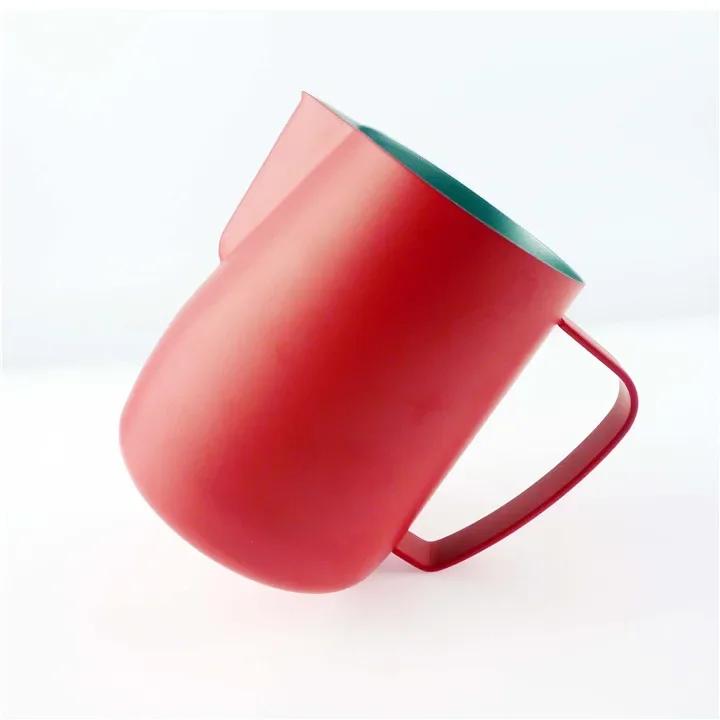 600ML Stainless Steel Coffee Milk Frother, Milk Foam Tool, Latte Art Pull Flower Cup, Milk Jug, Coffeware