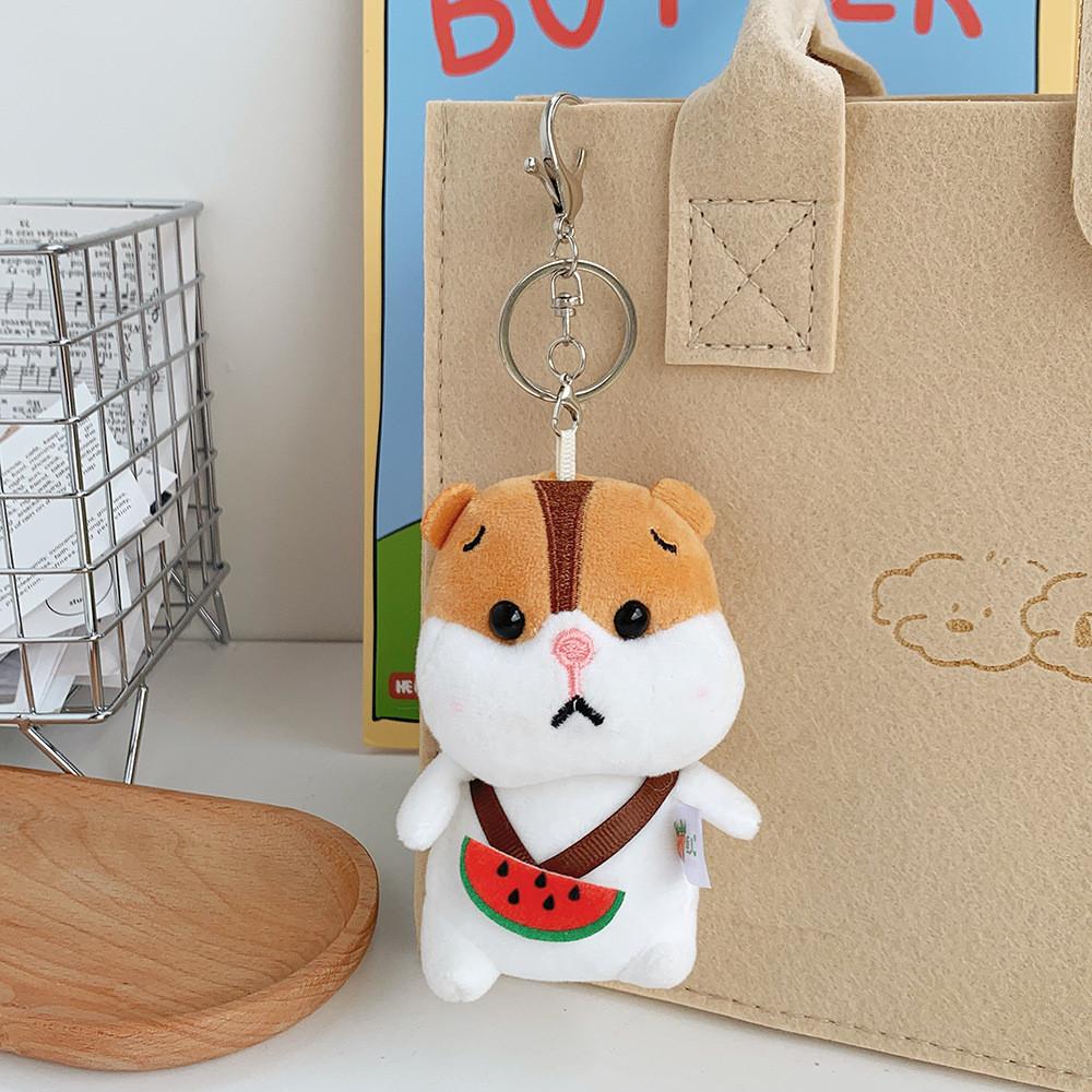 Adorable Hamster Plush Backpack Accessory For Kids Cute Stuffed Toy With Pp Cotton