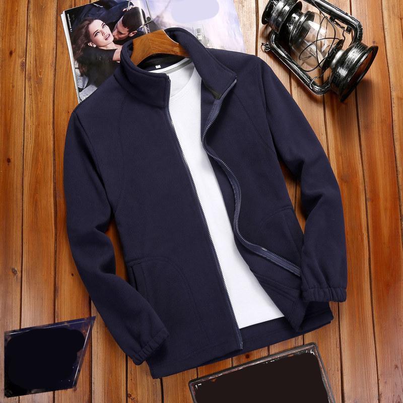 Autumn Winter Women Fleece Zip Up Sweatshirts Long Sleeve Warm Polar Fleece Coat
