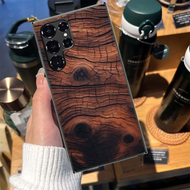 Wood Textures Cases Phone Case for Samsung Galaxy S26 Ultra S25 Edge S24 S23 FE S21 Plus S20 S22 S10 Cover TPU Capa Shell Shockp