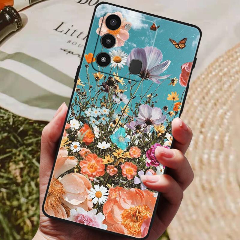 Soft Cover For Tecno Spark Go 2022 Case SparkGO Protective Silicone TPU Funda for Tecno Spark 8C Case Spark8C 8 C KG5k KG5j Capa