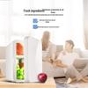 Mini-frigo Cross 8L à double usage: Refroidissement Compact pour la Maison, le Dortoir, le Maquillage et la Voiture