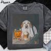 English Setter Dog Halloween Comfort Colors Shirt, Iced Coffee Dog Mom T-shirt, Funny Mothers Day Gifts, Dog Mama Tee, Trendy Pet Tshirt