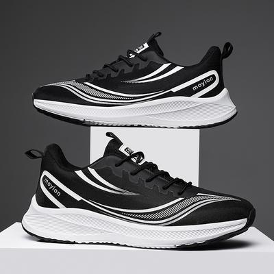 Autumn New Fashion Mesh Sneakers Light and Comfortable Casual Men's Shoes Versatile Youth Running Trendy Shoes
