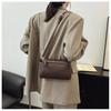 IELGY Retro Texture Autumn Winter Small Square Bag All-Match Commuter Shoulder Messenger Bag