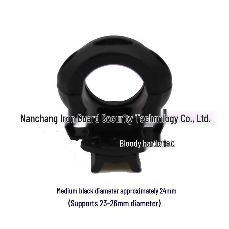 MICHIBHFAST Helmet Flashlight Clip: Quick-Release Cycling Rail Mount for Outdoor Use