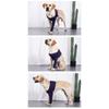 Pet Dogs Denim Anti-licking Protector Sleeve Breathable Support Brace With Magic Stickers For Front
