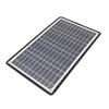 12W 5V Tragbares Solarpanel Effizientes Dual-USB-Solarpanel-Ladegerät für Mobiltelefon Notlicht Solarpumpe