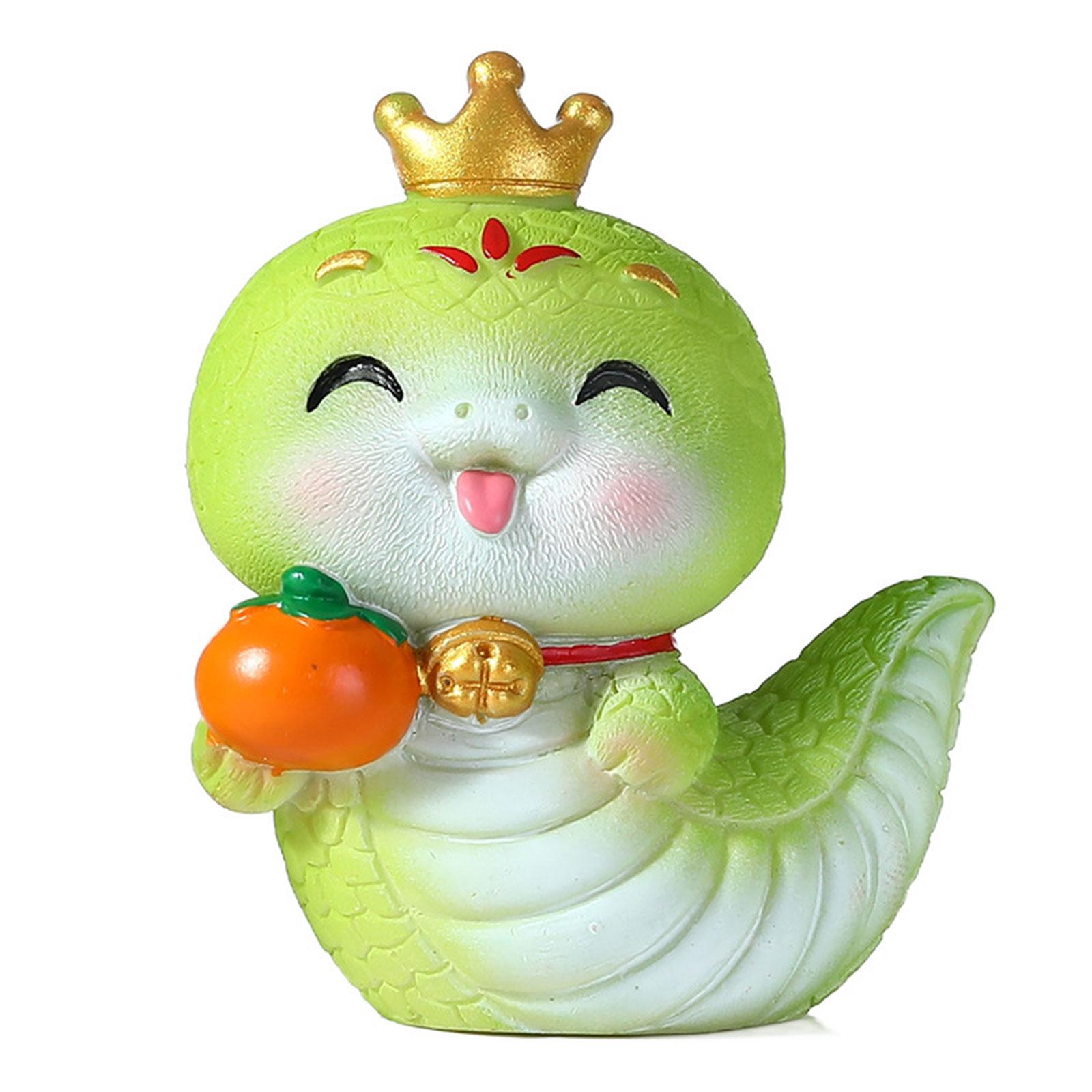 

Ручная работа Статуя Змеи Ваза для цветов Фигурка Змеи для Богатства Фестиваль Украшение дома и офиса Культурный подарок G