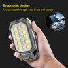 LED COB Rechargeable Magnetic Work Light Car Repair Foldable Flashlight Waterproof Camping Lantern COB Inspection Power Display