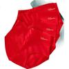 LangSha Women's Red High-Waist Antibacterial Underwear 4-Pack Lunar New Year Horse Year Lucky Red Wedding Triangular Panties