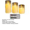 Flameless LED Candles with Remote Control Battery Operated Flickering Fake Pillar Candles Electric Warm Light for Wedding Holiday Home Decor