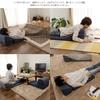 Seltan Seat Wysokoprana TV Styl Denim Popielaty Wyprodukowano w Japonii Krzesło, Odrzut, Pokrowiec, Poduszka, Szary, A573a-S-606GRY