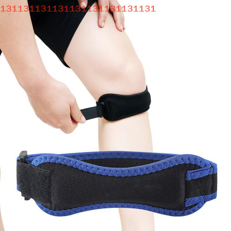 Patellar Tendon Knee Support Strap Brace, Adjustable Shock Absorption, Compression Knee Pad Sleeve for Basketball