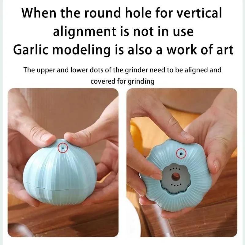 Garlic Press Manual Twister Crusher Professional Mincer Industrial Strength Stainless Steel Rust Proof Restaurant Kitchen Tool