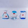 Glass Fish Tanks Figurines Collection Glass Ornament Statue Car Interior Dashboards Ornament for Birthday Home Decors