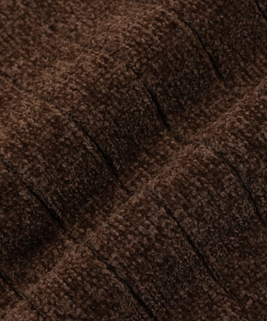 BEENTRILL Women'S Metal Hashtag Ribbed Knit (Chocolate)