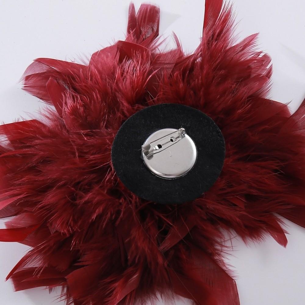 Large 16cm Flower Brooch Elegant Lapel Pin Fashion Fabric Corsage  Wedding Outfits
