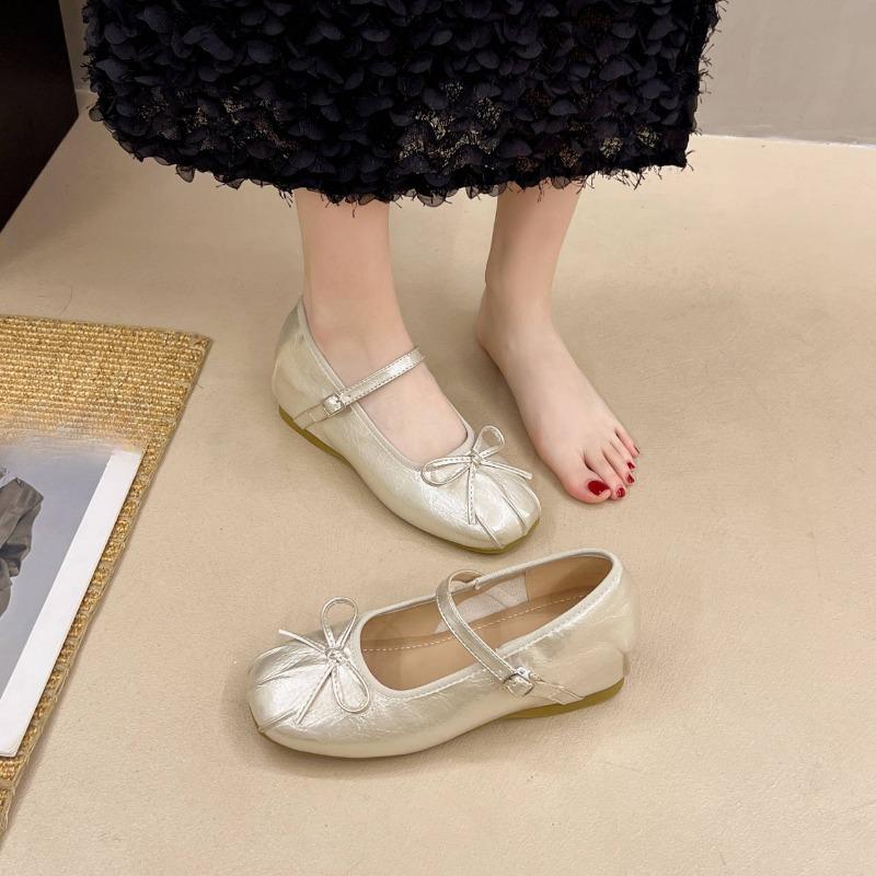 New Retro Height-increasing Single Shoes