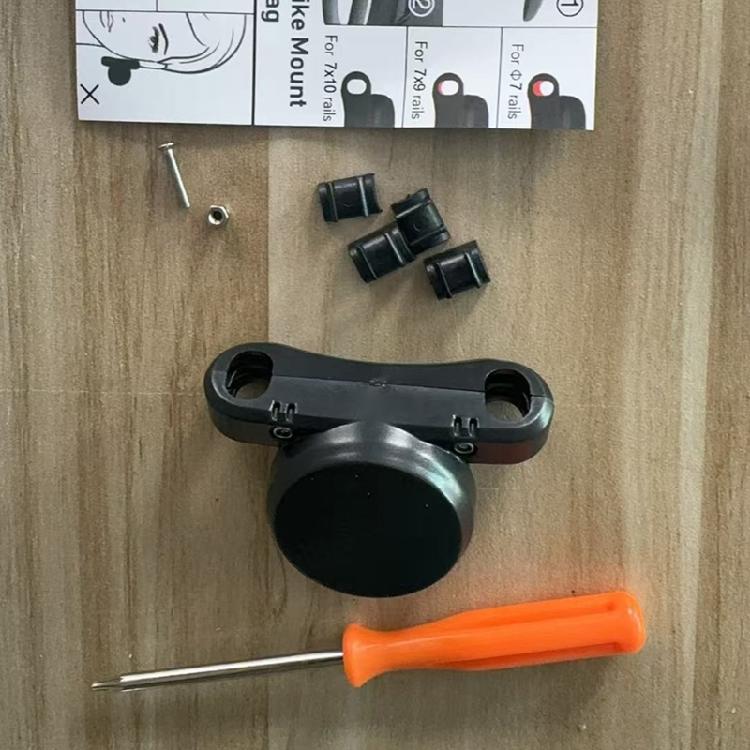 Flaches Montagekit für Radsport-Tracker Sicherer Halter für Fahrrad-Tracker Fixieraufkleber Versteckte Positionierung für Tracker