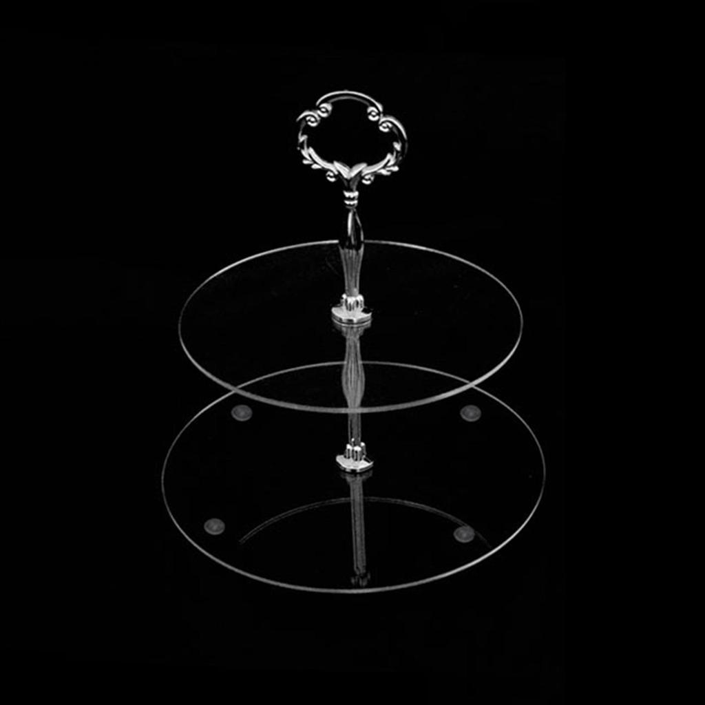 Cupcake Stand Dessert Display Serving Platter Fruit Plate Decorative Tray for