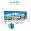 The Simpsons Cartoon Color Mouse Pad Large Gaming Table Cushion Non-slip Laptop Tablet Big Mousepad XXL Mat Mini PC Playmat With Lock edge