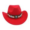 Premium Ethnic Style Tibetan Grassland Stage Performance Top Hat Retro Jazz Elegant Jazz Hat