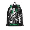 Fashion One Piece Anime Zoro Backpack  Mochilas Versatile Outdoor Large Capacity Rucksack