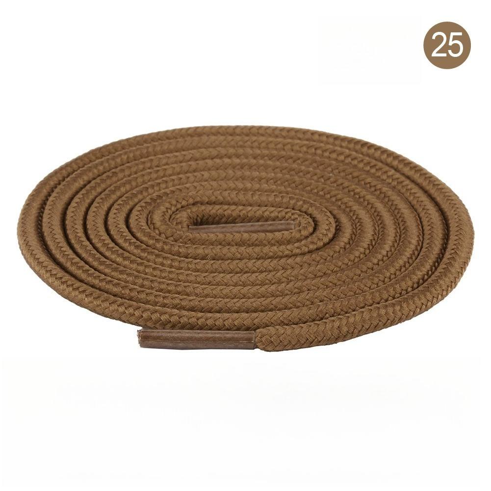 Half Round 4mm Solid Color Shoelaces Classic Sneaker Replacement Shoe Strings 120cm 1Pair High Quality
