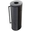 KRATKI ERIK Ø150 5.5 kW GRAFITE SATIN Ceramic Stove Lid Termotec Soft Close