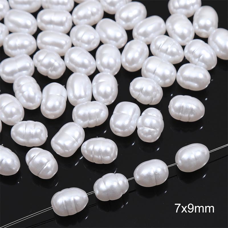 DIY Kit: High-Gloss Irregular Imitation Pearl Jewelry Accessories for Bracelets, Pendants, and Headdresses.