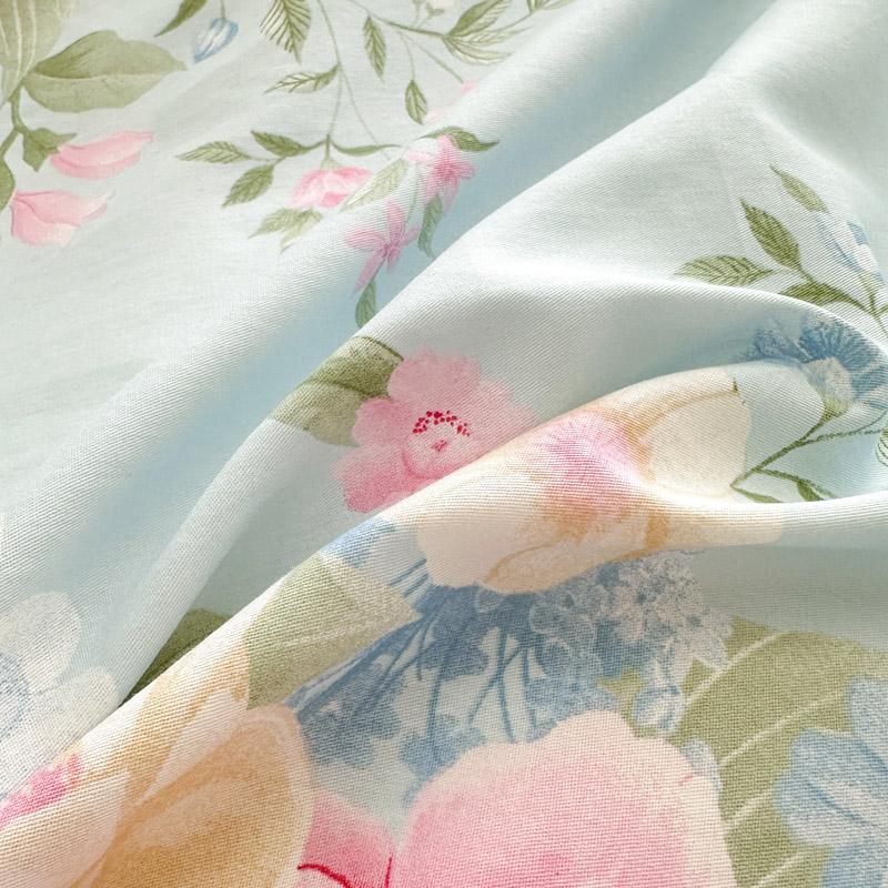 1Pc Cotton Breathable Skin-Friendly Printed Quilt Cover (Pillowcase To Be Purchased Separately) Single Double King Size Bed