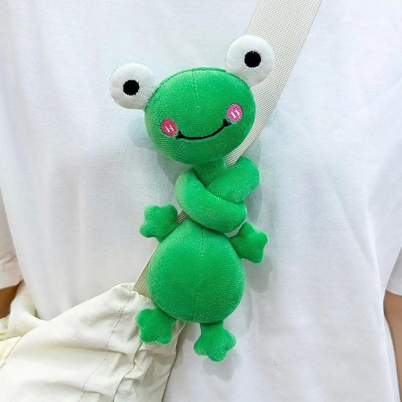 40Cm Long Neck Animal Plush Toys Funny Creative Bag Pendant Cute Cartoon Stuffed Animal Plush Keychain Decoration Accessory