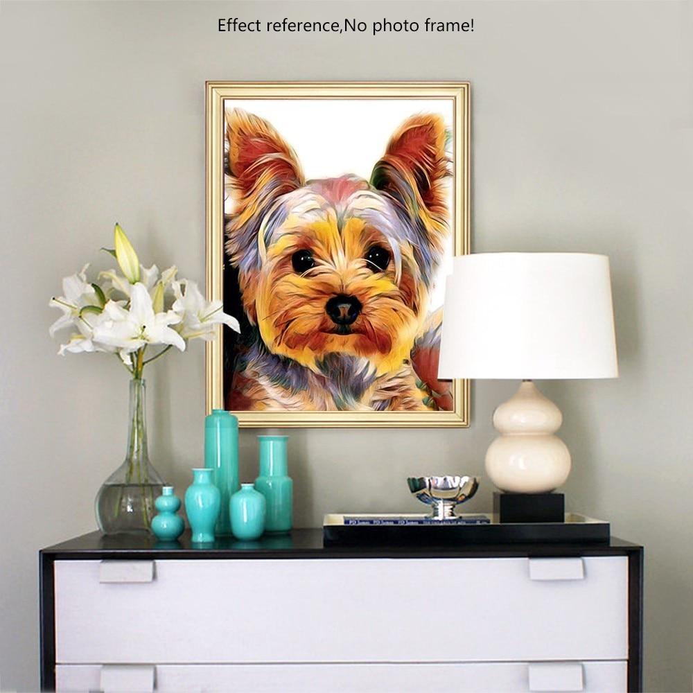 5D DIY Diamond Painting Full Round Animal Diamond Embroidery Mosaic Picture Rhinestone