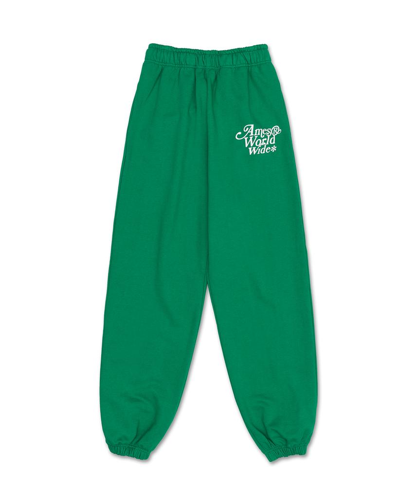AMES-WORLDWIDE Signature Logo Sweatpants Green (Am2Cfupa00A)